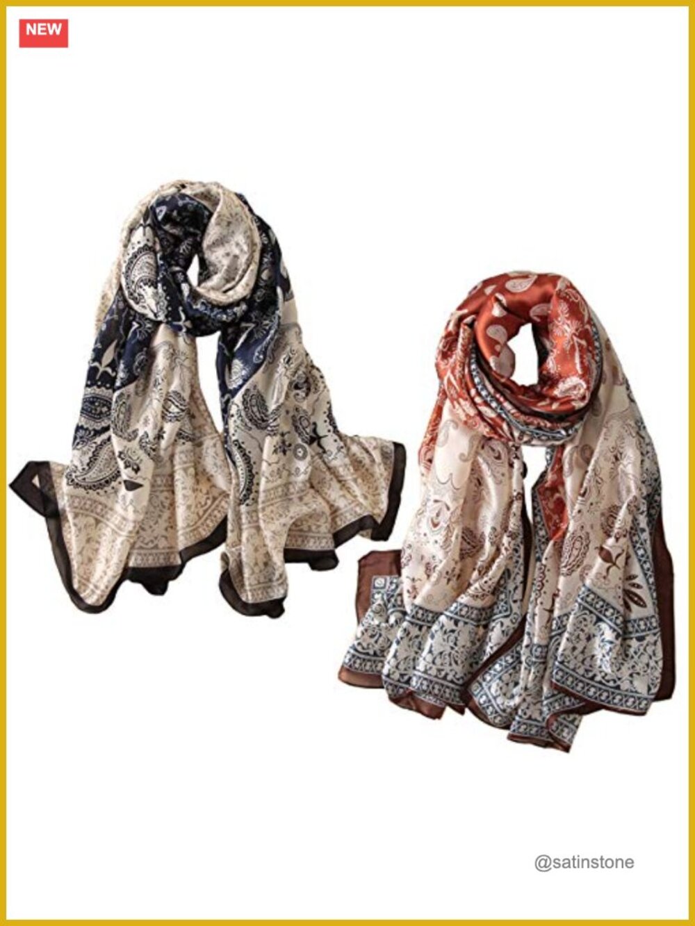 100% Mulberry Silk Long Lightweight Shawl Wrap Scarf